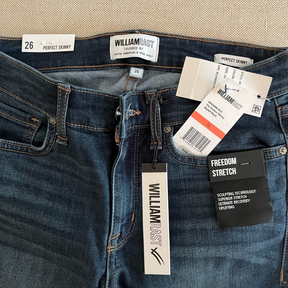 William Rast Stretch Perfect Skinny Jeans